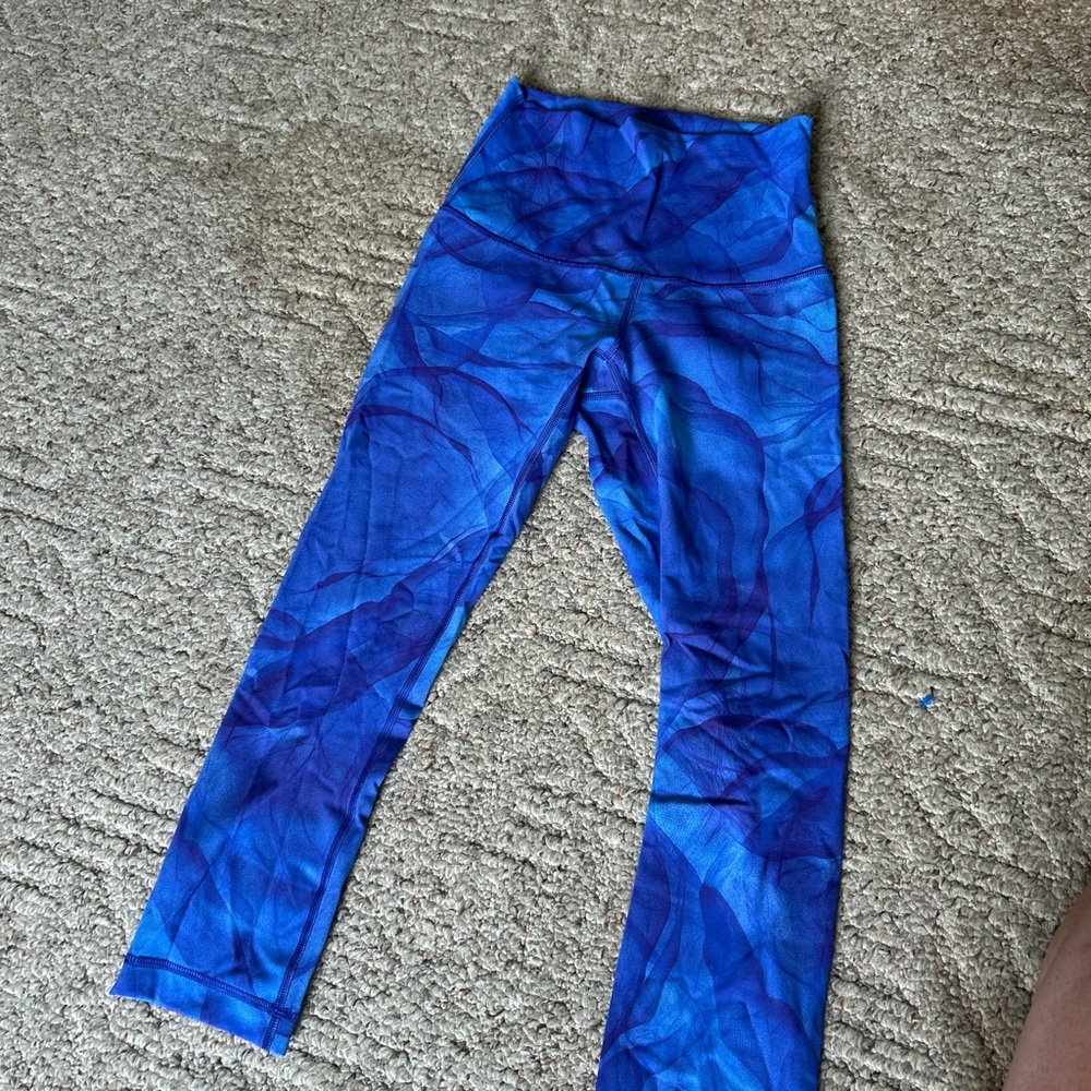 Lululemon Athletica Blue Leggings